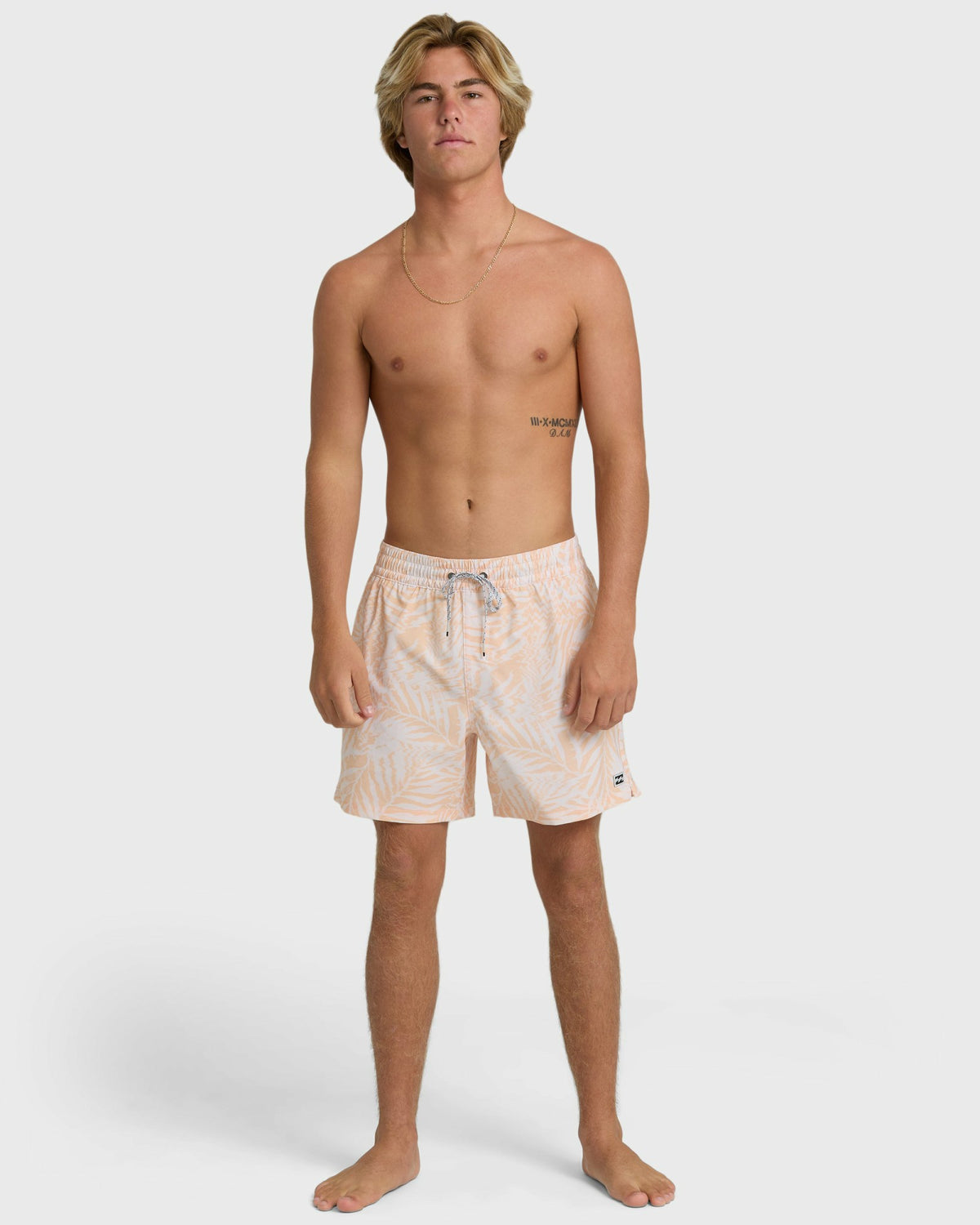 Billabong Men's Lineup Layback 16\" Trunks - Peach