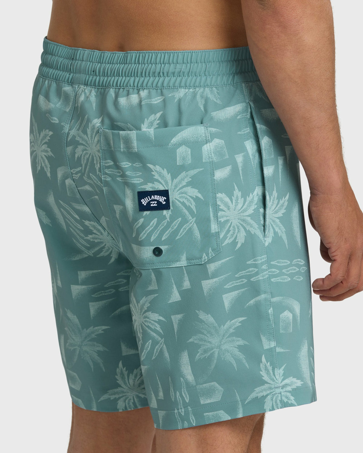 Billabong Men's Good Times Layback 16\" Trunks - Blue Fog