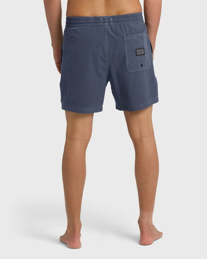 Billabong Men's Every Other Day Wave Washed Layback 16\" Trunks - Graystone