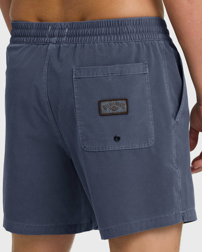 Billabong Men's Every Other Day Wave Washed Layback 16\" Trunks - Graystone