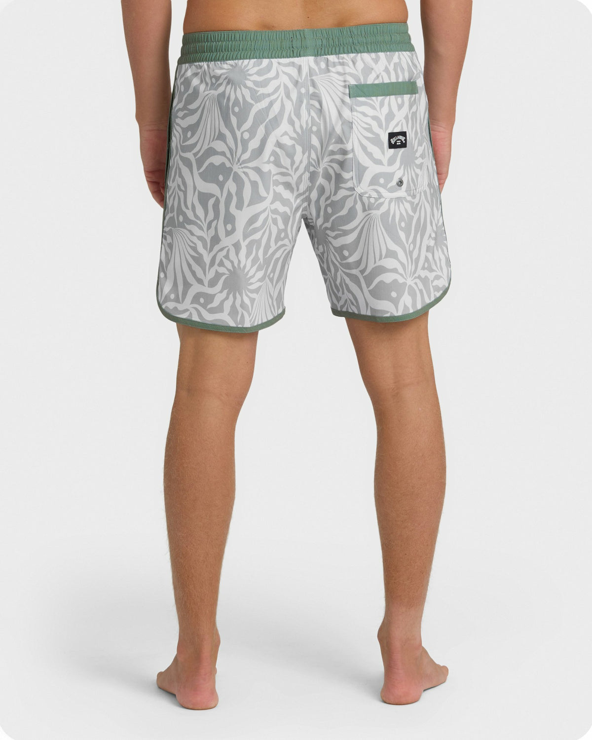 Billabong Men's Seventy Three Layback 16\" Trunks - Alloy