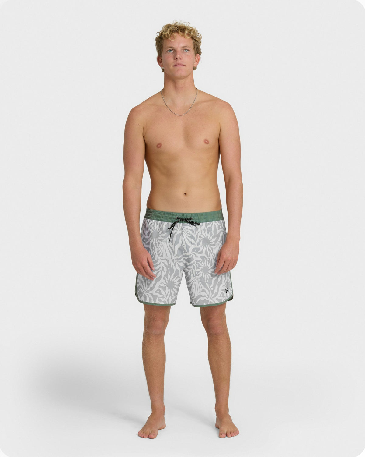 Billabong Men's Seventy Three Layback 16\" Trunks - Alloy