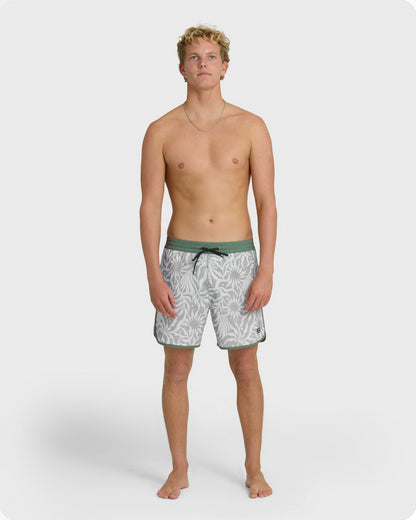 Billabong Men's Seventy Three Layback 16\" Trunks - Alloy