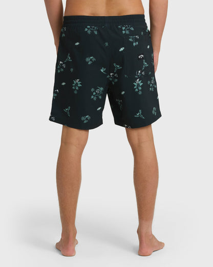 Billabong Men's Good Times Layback Trunks - Black