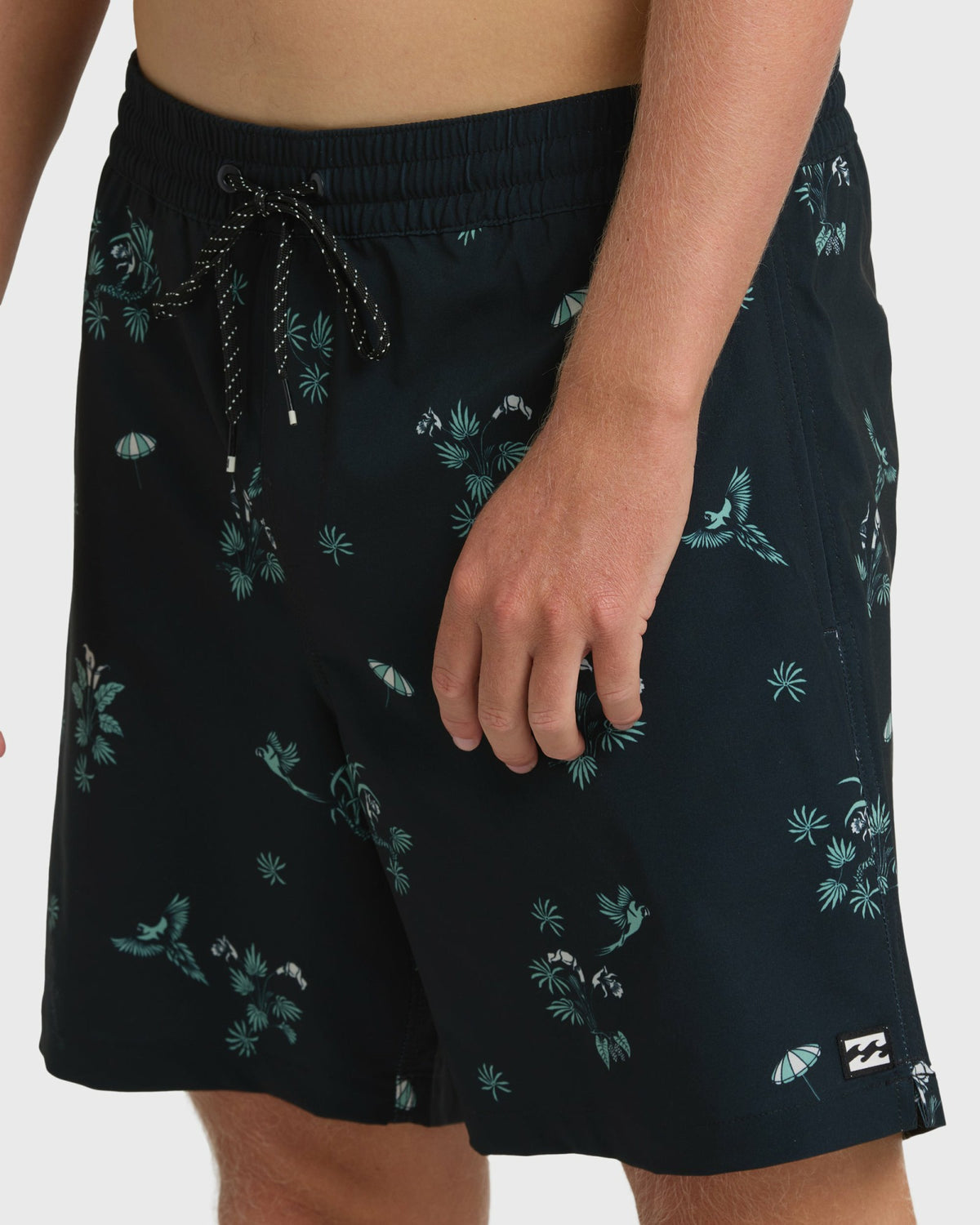Billabong Men's Good Times Layback Trunks - Black