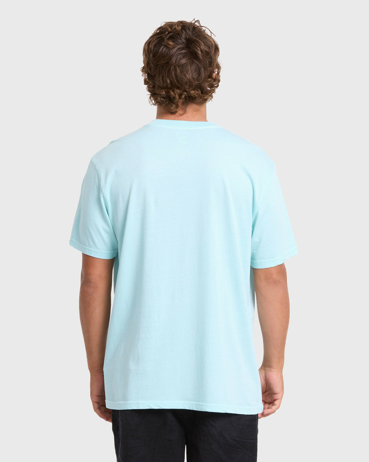 Billabong Men's Essential Wave Washed Premium Short Sleeve Pocket Tee - Coastal Blue