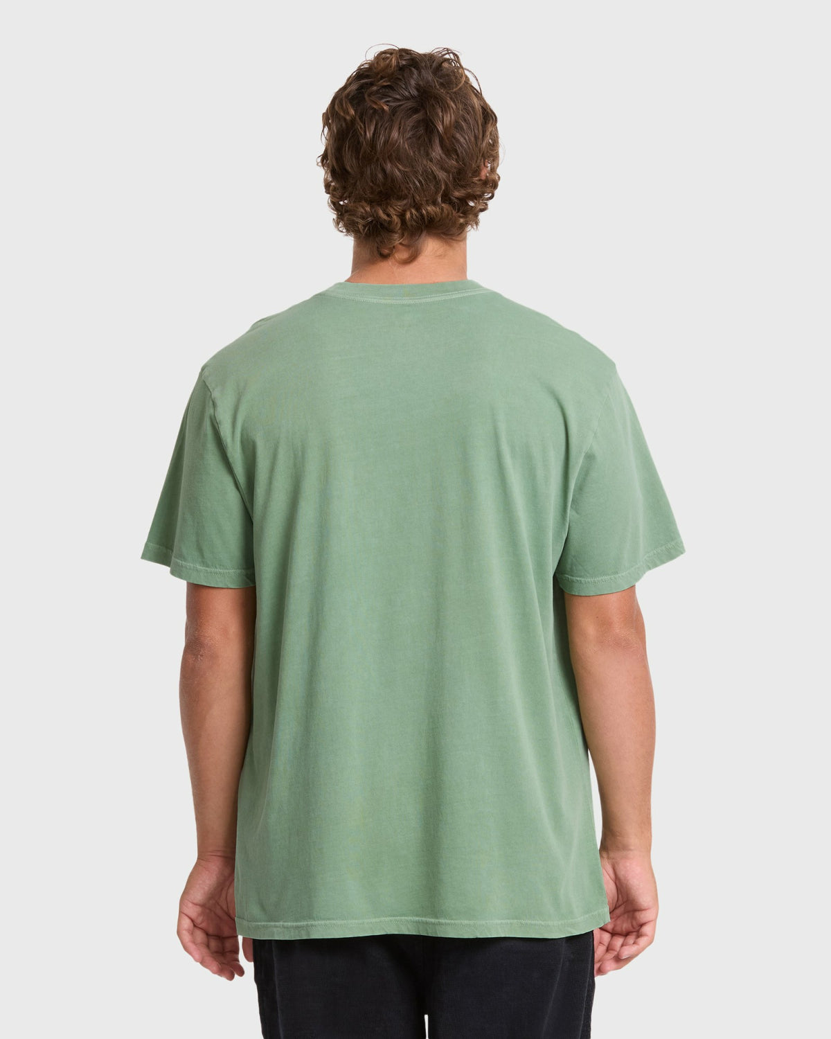 Billabong Men's Essential Wave Washed Premium Short Sleeve Pocket Tee - Hedge Green