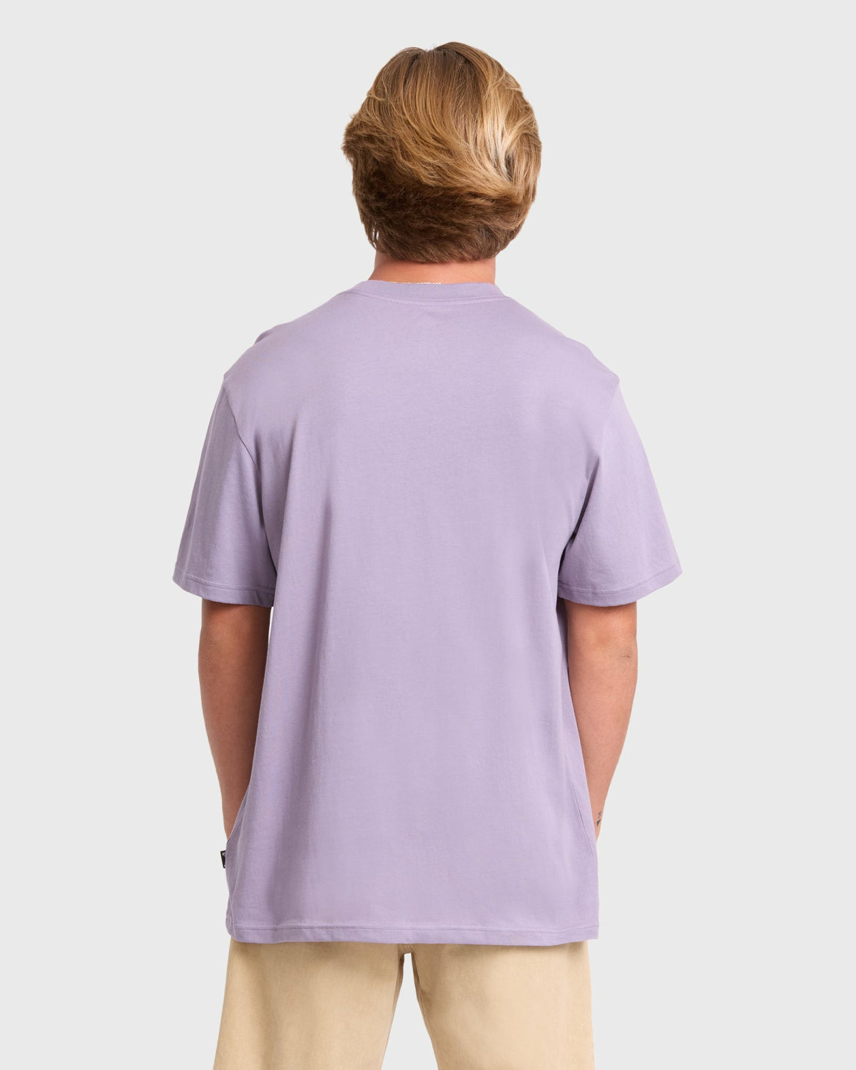 Billabong Men's Rotor Diamond Premium Short Sleeve Knit Graphic T-Shirt - Purple Ash