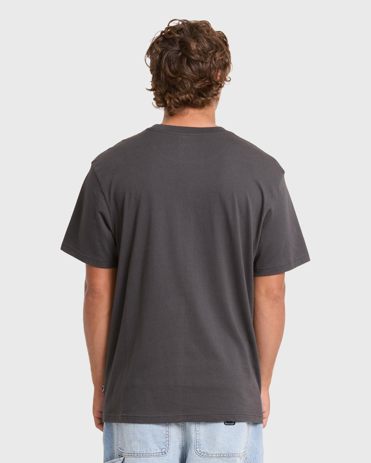 Billabong Men's Rotor Diamond Premium Short Sleeve Knit Graphic T-Shirt - Raven
