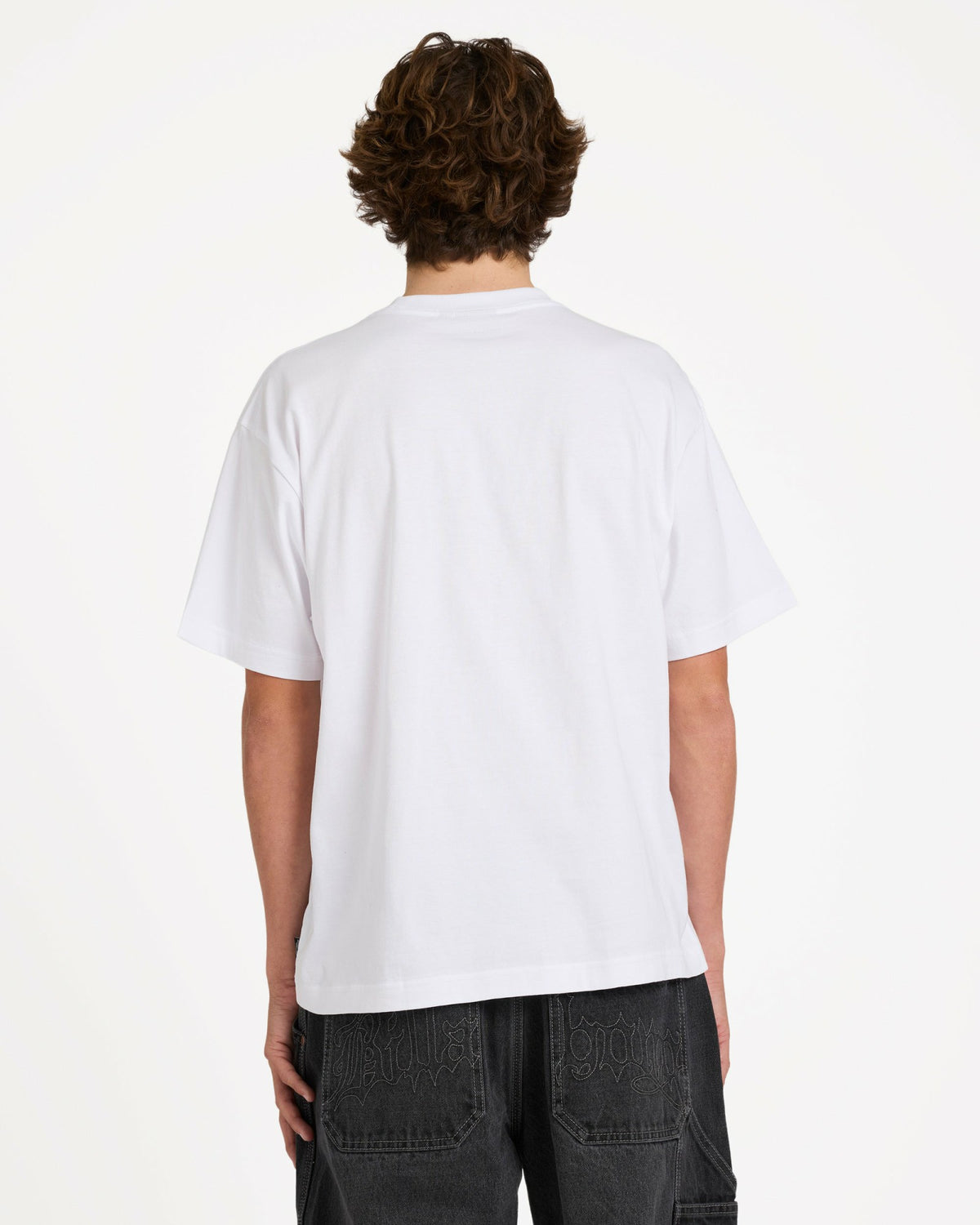 Billabong Men's Tribal Diamonds Short Sleeve Knit T-Shirt - White