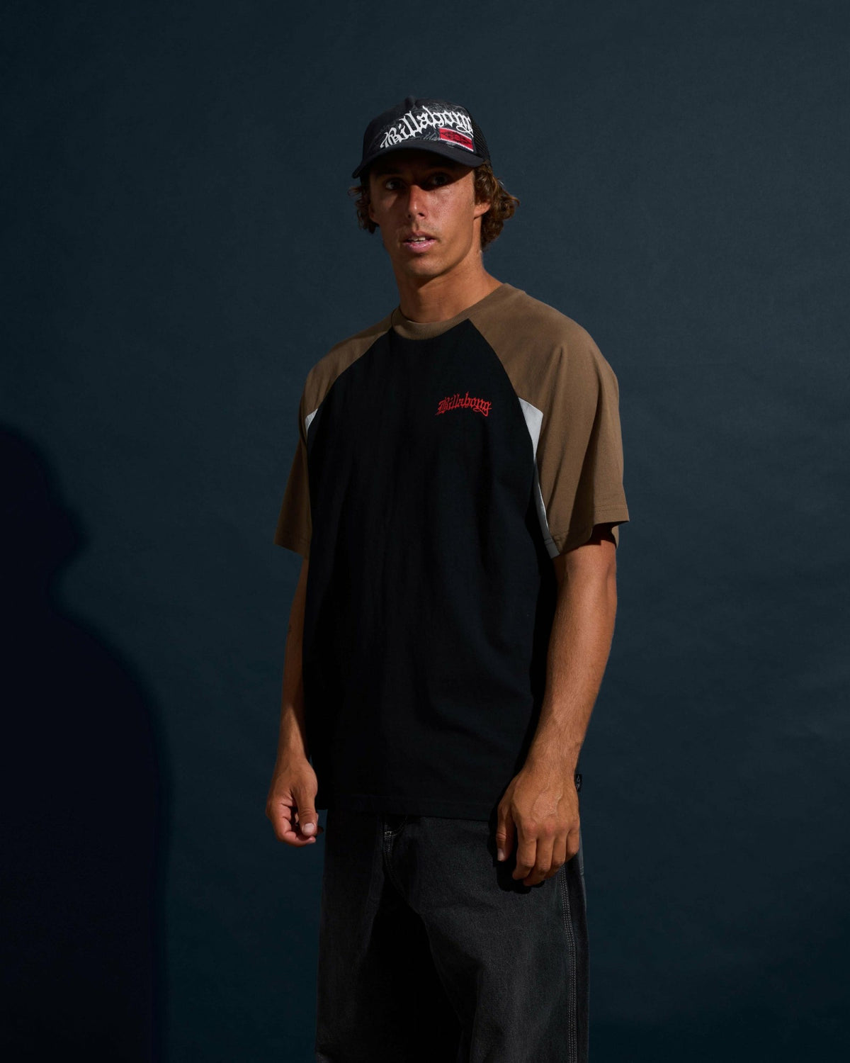 Billabong Men's Immortal System OG Short Sleeve Knit T-Shirt - Black