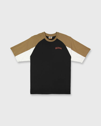 Billabong Men's Immortal System OG Short Sleeve Knit T-Shirt - Black