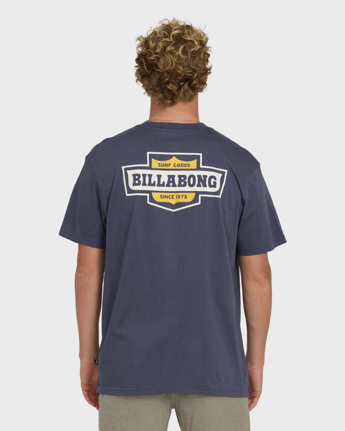 Billabong Men's Walled Premium Short Sleeve Knit T-Shirt - Graystone