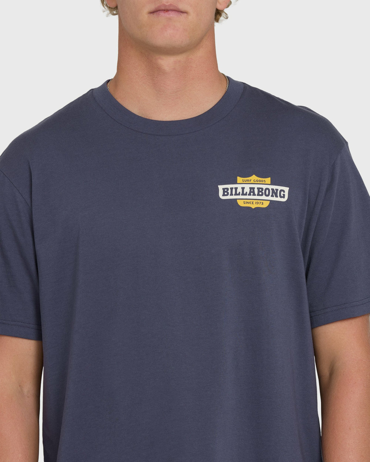 Billabong Men's Walled Premium Short Sleeve Knit T-Shirt - Graystone