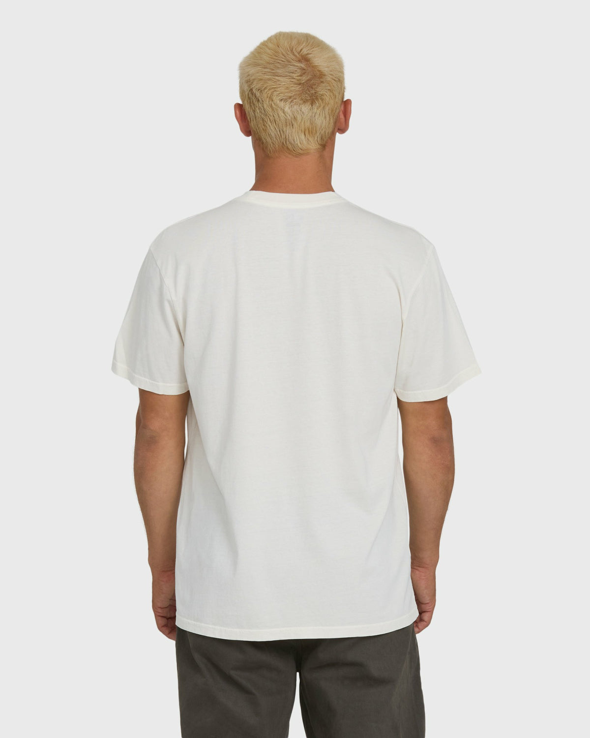 Billabong Men's Essential Wave Washed Premium Short Sleeve Pocket Tee - Off White