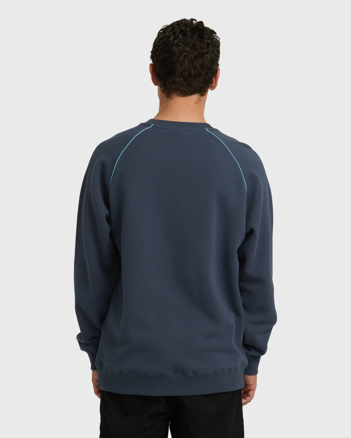Billabong Men's Bio Fleece Crewneck Sweatshirt - Vintage Navy