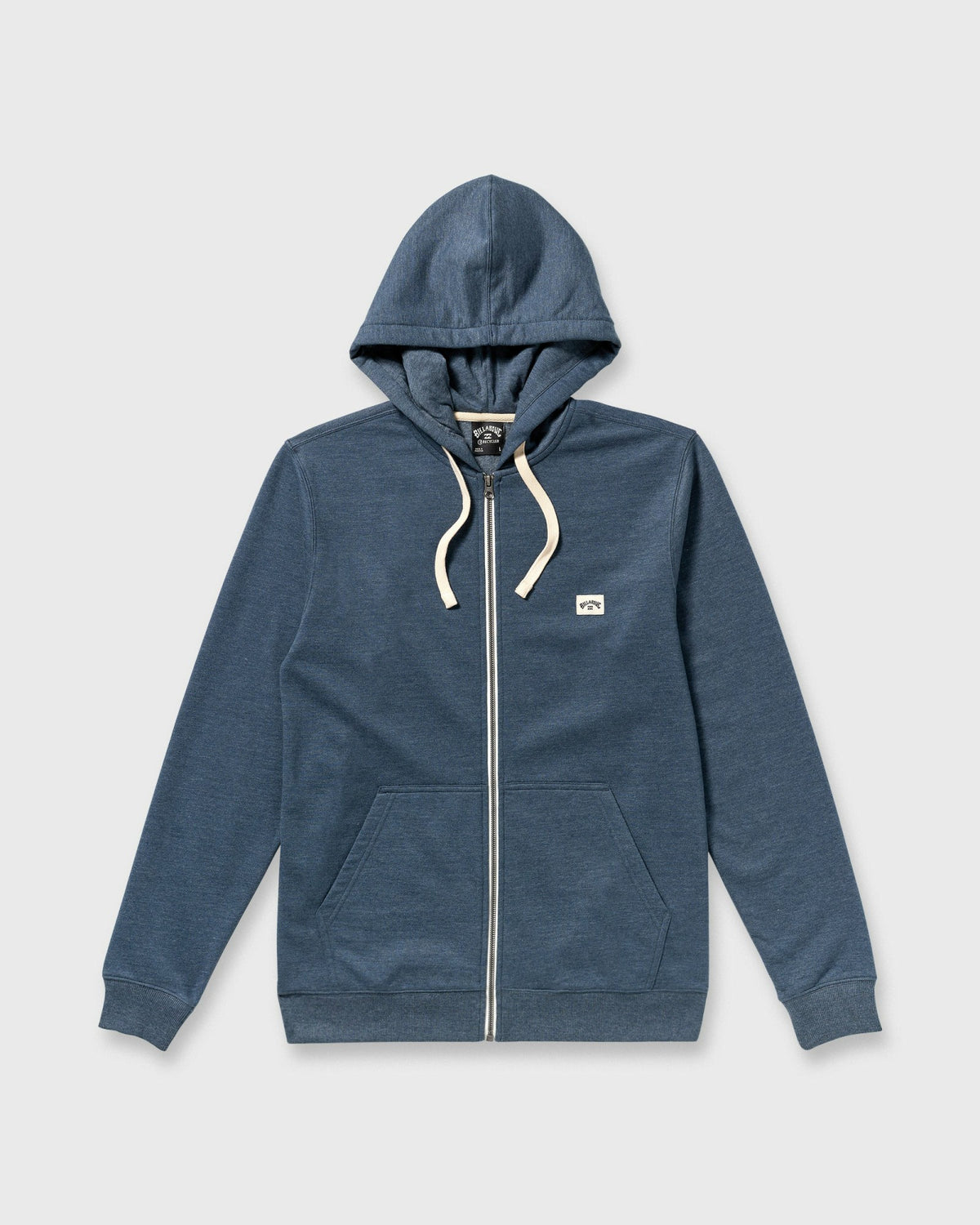 Billabong Men's All Day Zip Front Hoodie - Midnight Blue