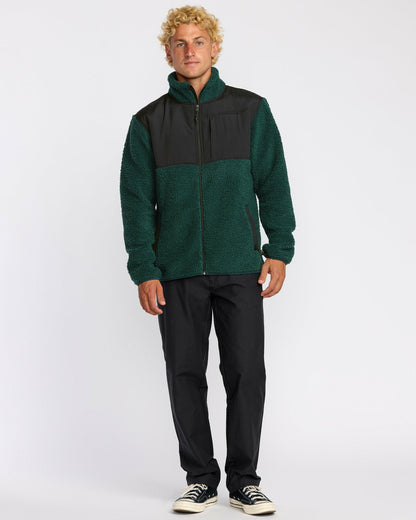 Billabong Men's Boundary Summit Zip Sweatshirt - Pine