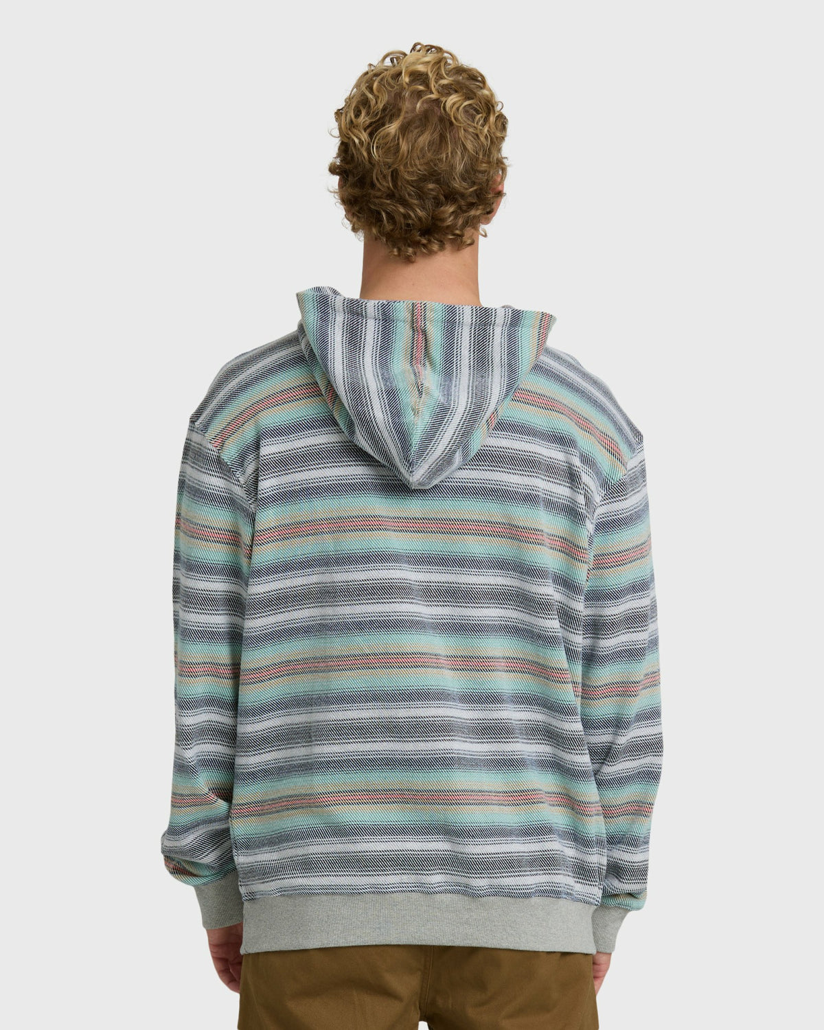 Billabong Men's Rancho Pullover YD Pullover Hoodie - Heather Gray