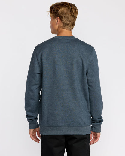 Billabong Men's All Day Crewneck Sweatshirt - Midnight Blue