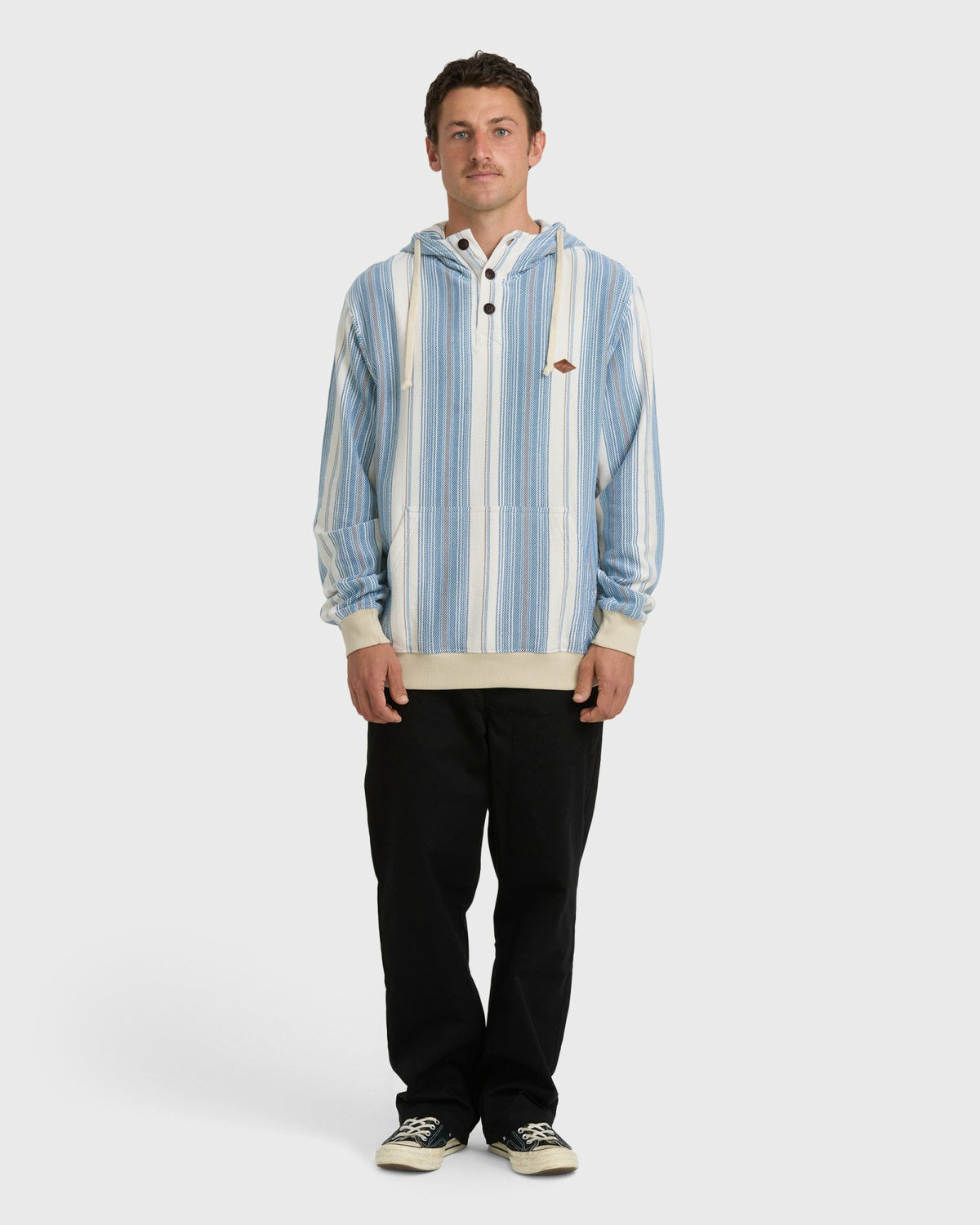 Billabong Men's Rancho Pullover Sweatshirt - Bone