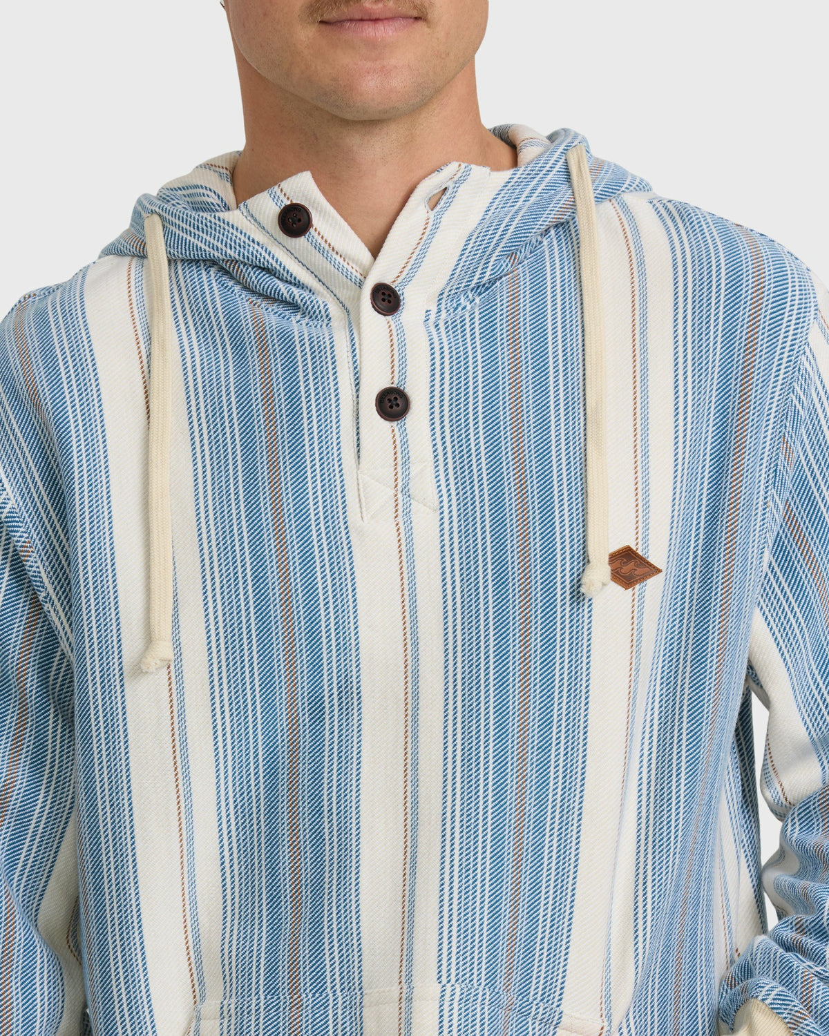 Billabong Men's Rancho Pullover Sweatshirt - Bone
