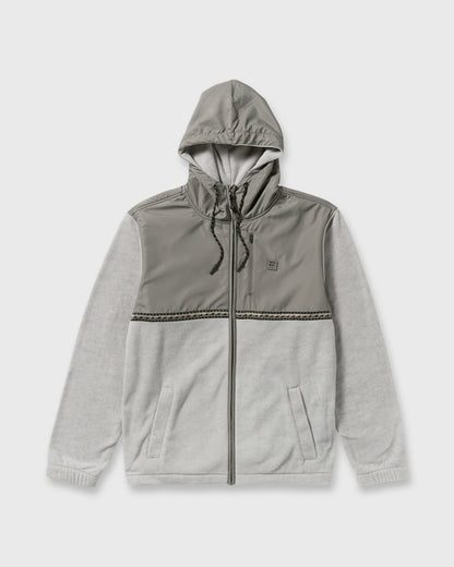 Billabong Men's Boundary Lite Zip Sweatshirt - Gray Heather