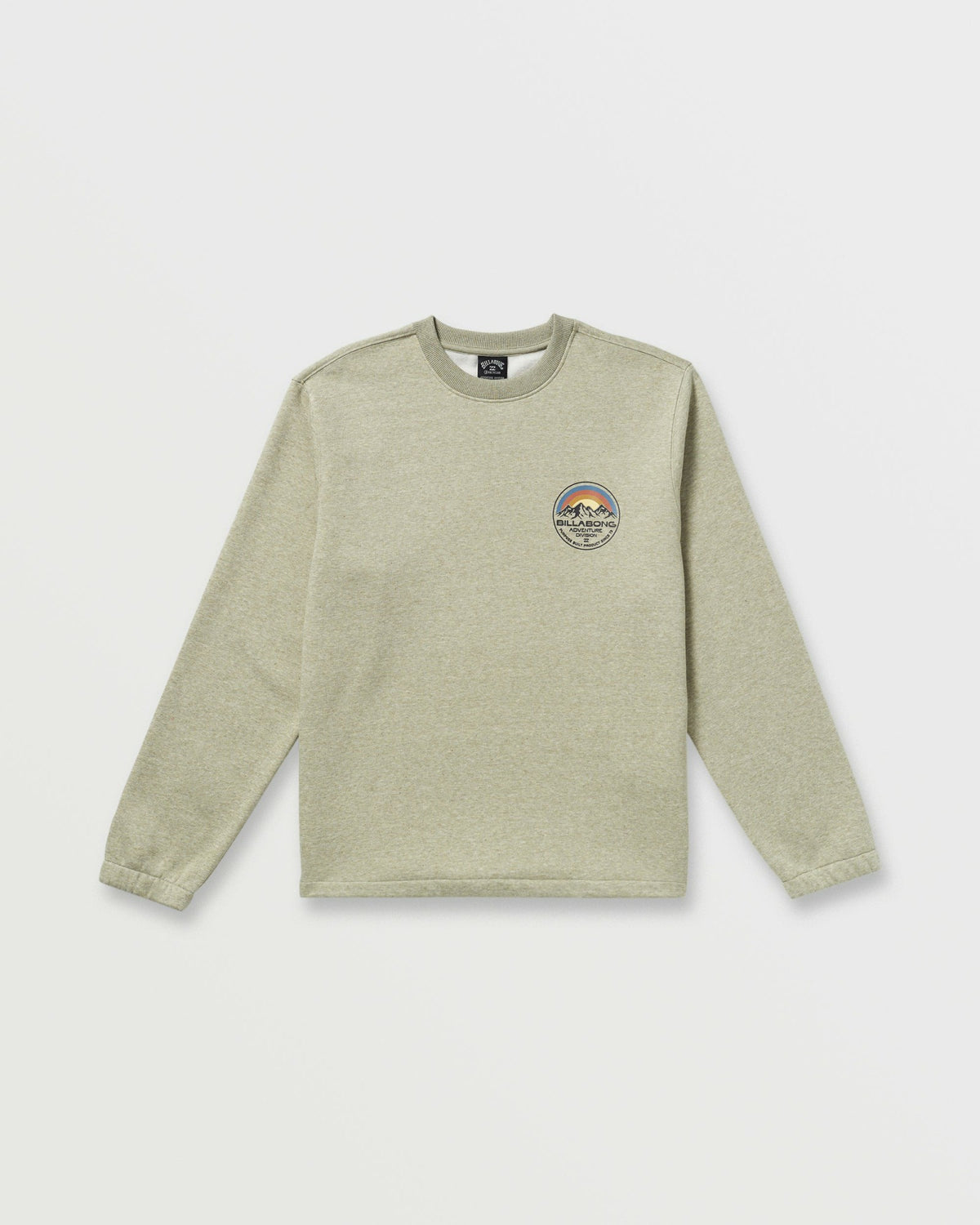 Billabong Men's Compass Crew Sweatshirt - Sage Heather