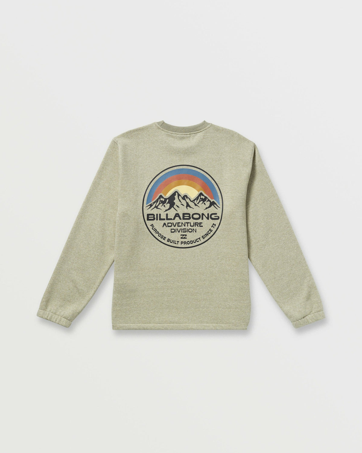 Billabong Men's Compass Crew Sweatshirt - Sage Heather
