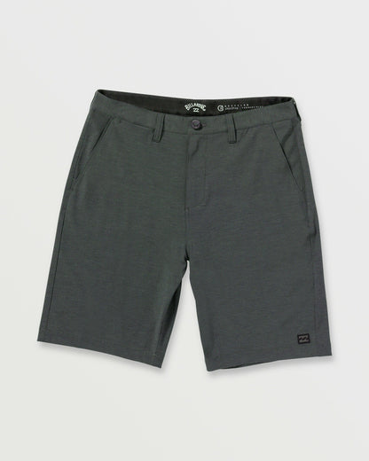 Billabong Men's Crossfire Submersible 21\" Hybrid Shorts - Asphalt