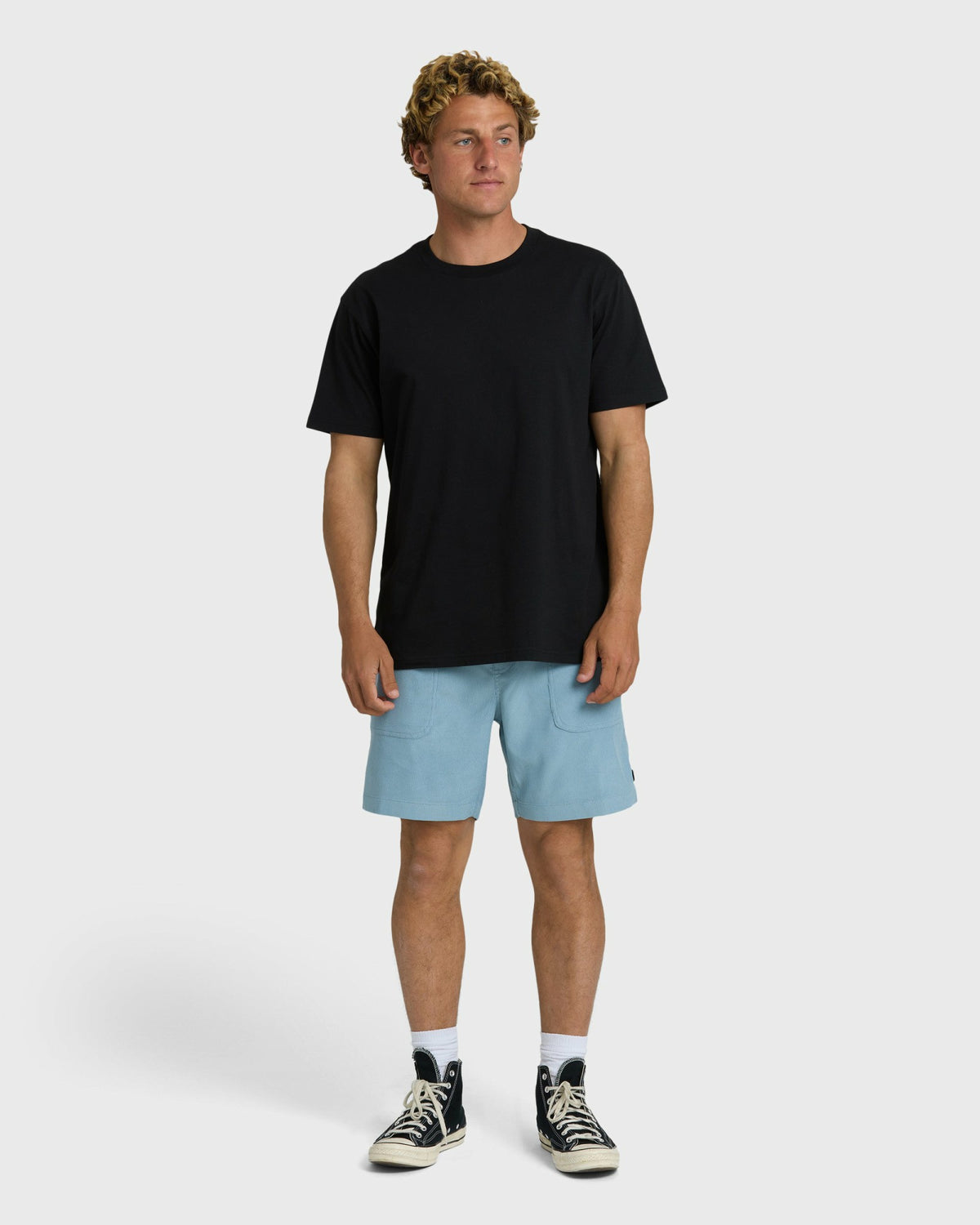 Billabong Men's De La Cruz Submersible Hybrid Shorts - Blue Fog