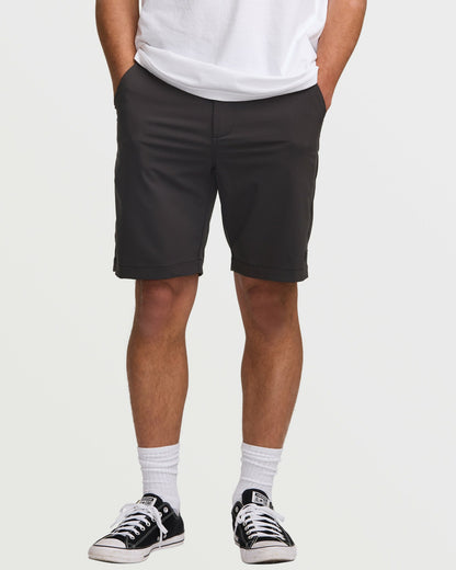 Billabong Men's Surftrek Journey 20\" Hybrid Shorts - Black