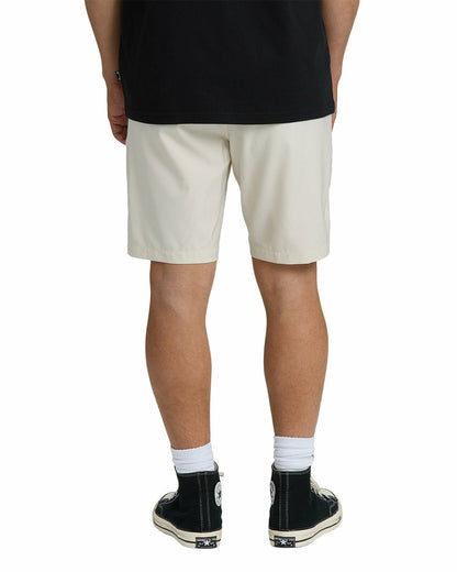 Billabong Men's Crossfire Submersible 19\" Hybrid Shorts - Oatmeal