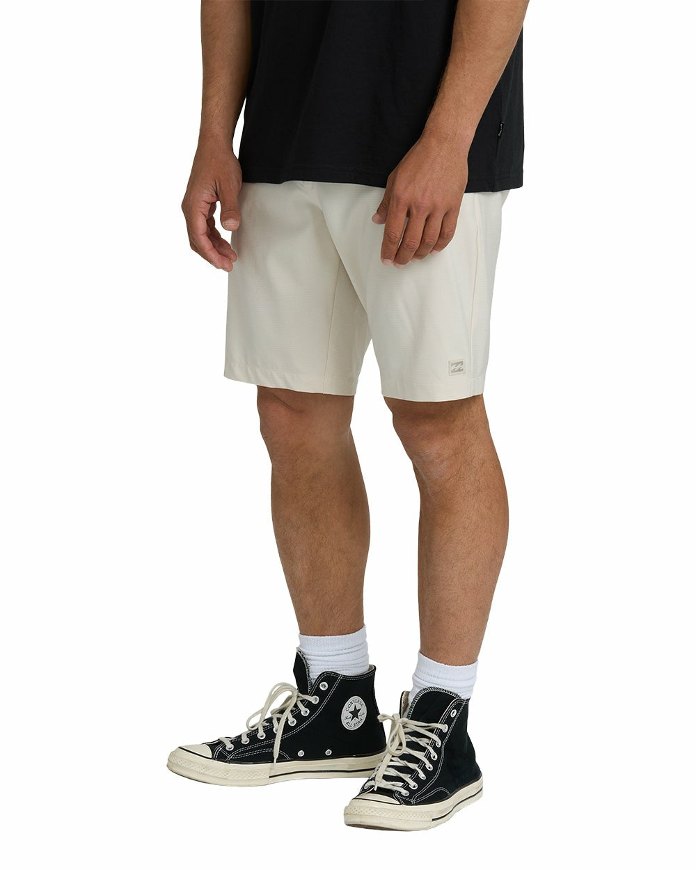 Billabong Men's Crossfire Submersible 19\" Hybrid Shorts - Oatmeal