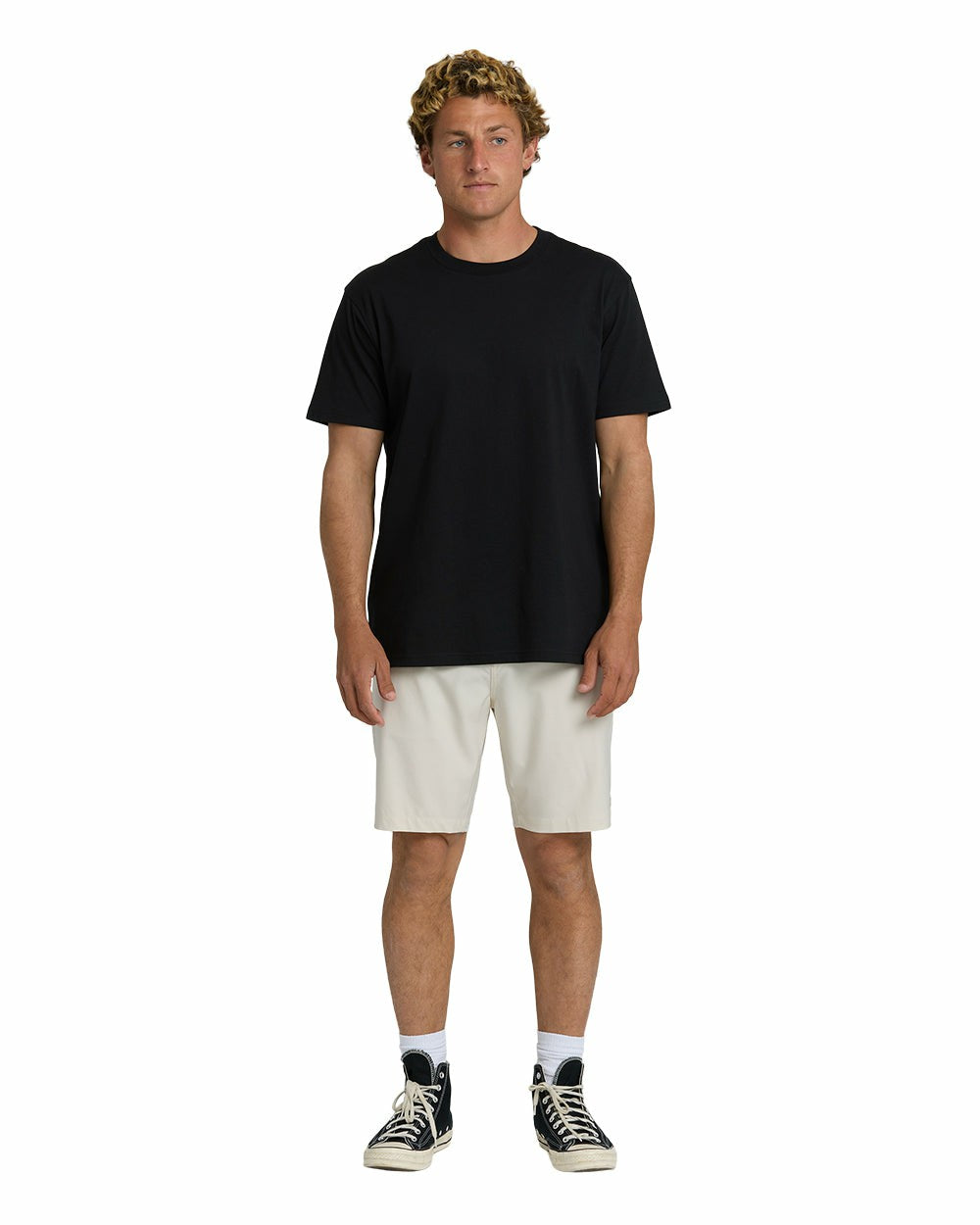 Billabong Men's Crossfire Submersible 19\" Hybrid Shorts - Oatmeal