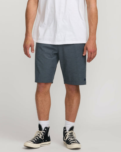 Billabong Men's Crossfire Submersible 21\" Hybrid Shorts - Navy