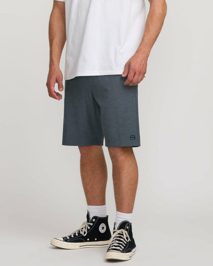 Billabong Men's Crossfire Submersible 21\" Hybrid Shorts - Navy
