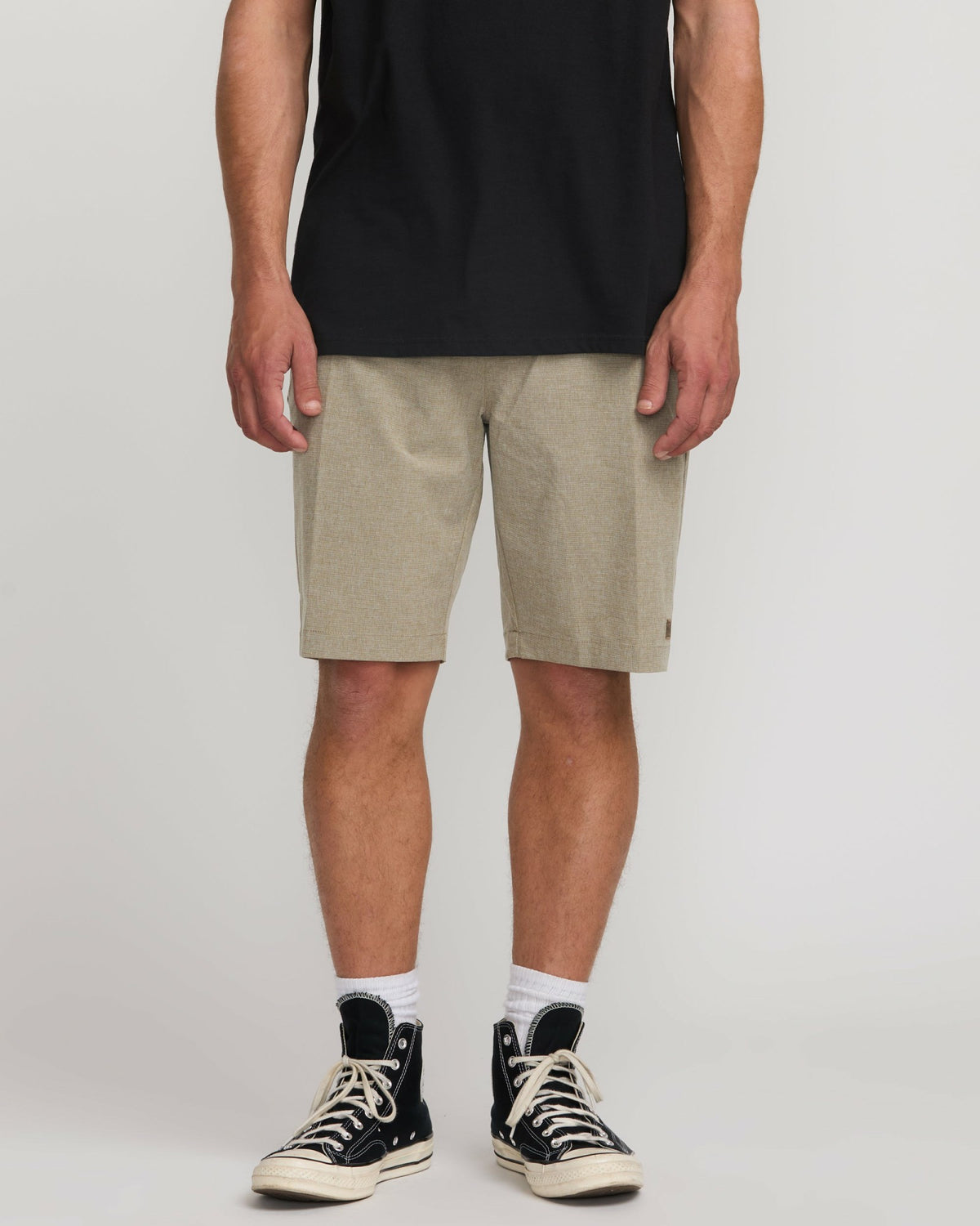 Billabong Men's Crossfire Submersible 21\" Hybrid Shorts - Khaki