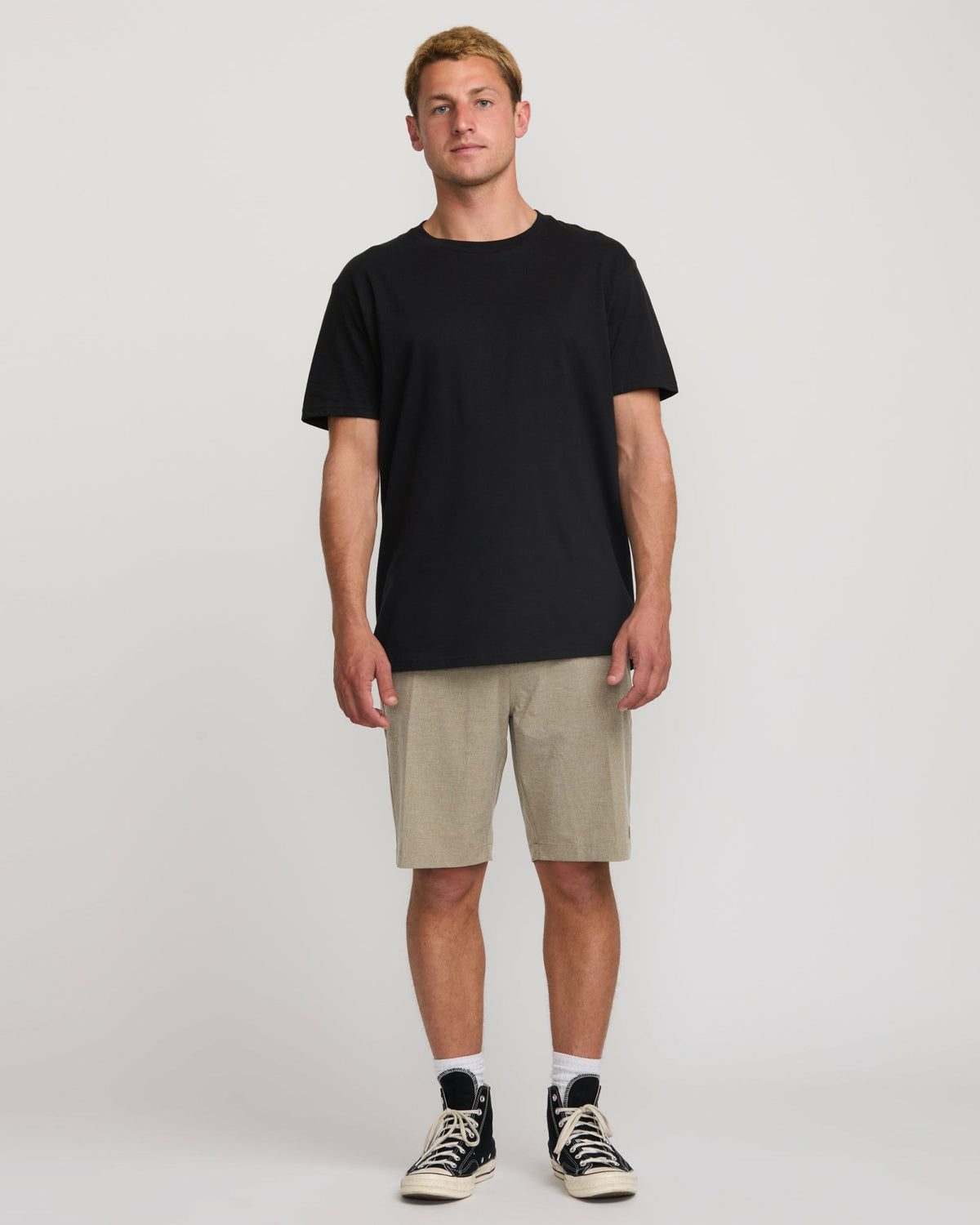 Billabong Men's Crossfire Submersible 21\" Hybrid Shorts - Khaki
