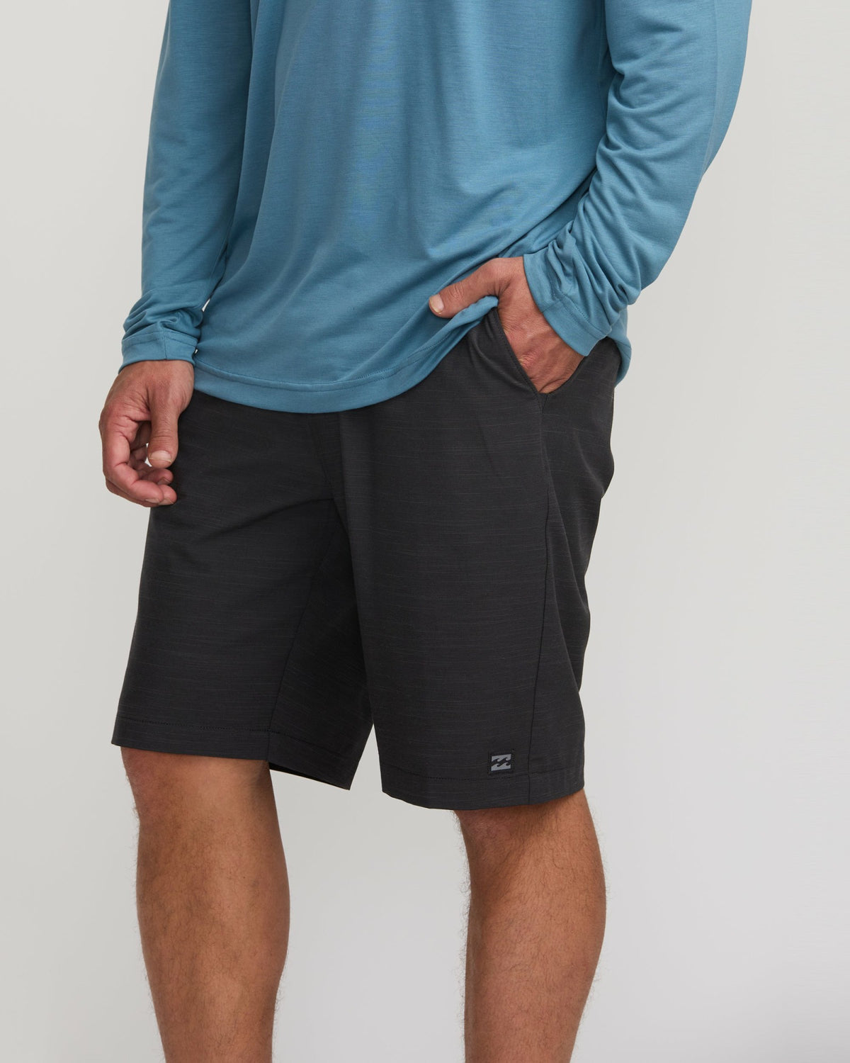 Billabong Men's Crossfire Submersible 21\" Hybrid Shorts - Black