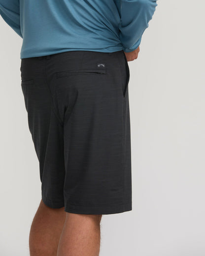 Billabong Men's Crossfire Submersible 21\" Hybrid Shorts - Black
