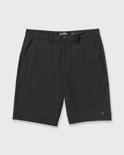 Billabong Men's Crossfire Submersible 21\" Hybrid Shorts - Black