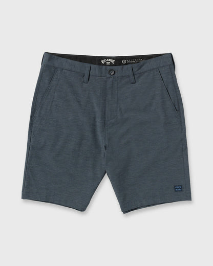 Billabong Men's Crossfire Submersible 19\" Hybrid Shorts - Navy