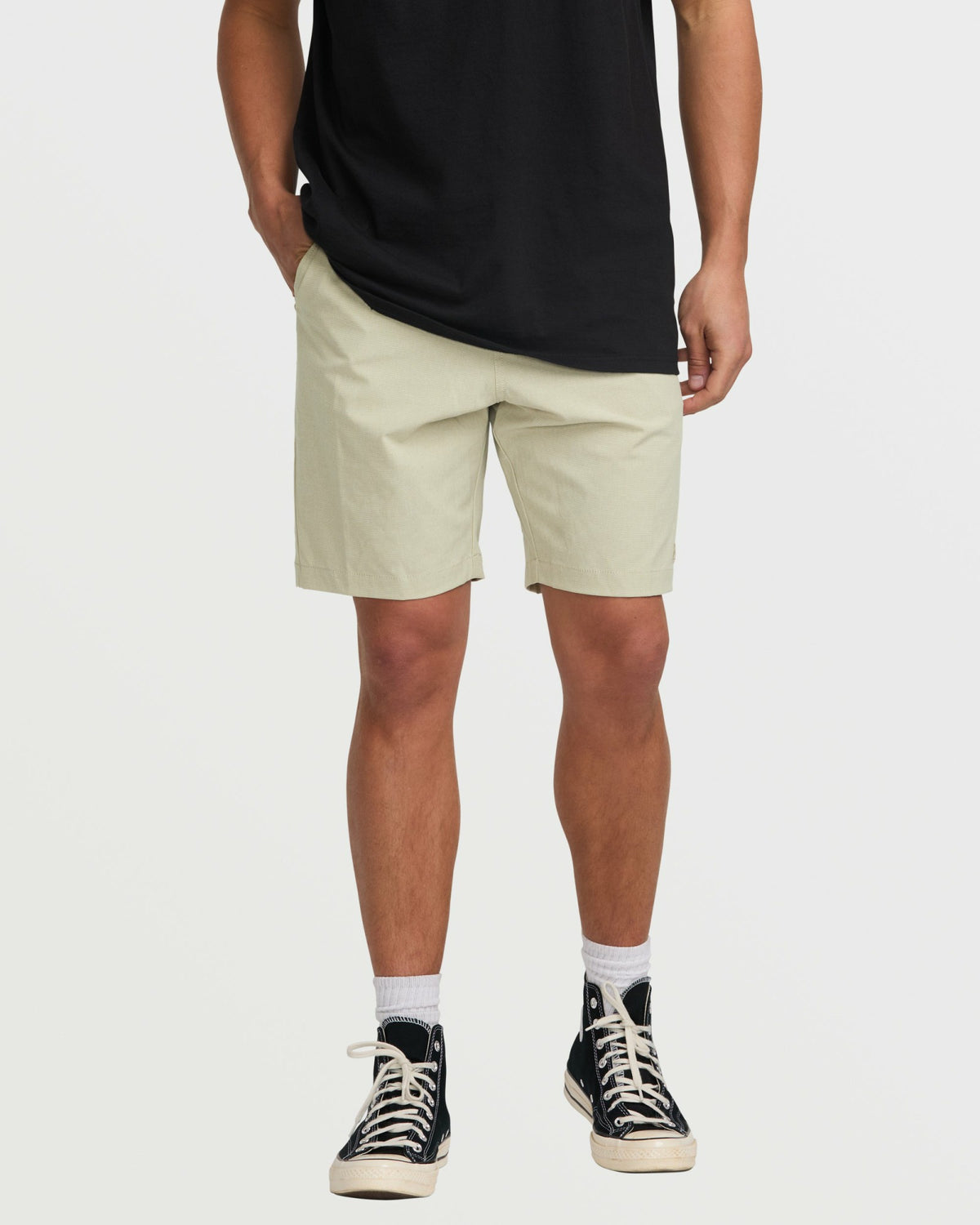 Billabong Men's Crossfire Submersible 19\" Hybrid Shorts - Moon