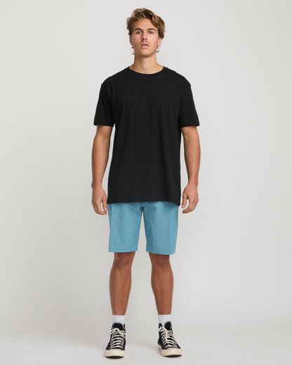 Billabong Men's Crossfire Submersible 21\" Hybrid Shorts - Glacier Blue