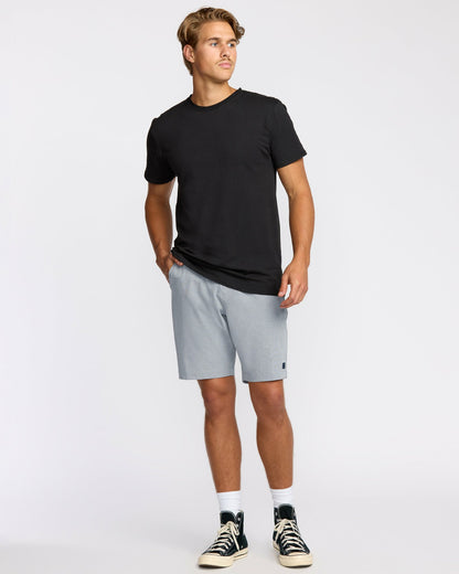 Billabong Men's Crossfire Submersible 19\" Hybrid Shorts - Slate Blue