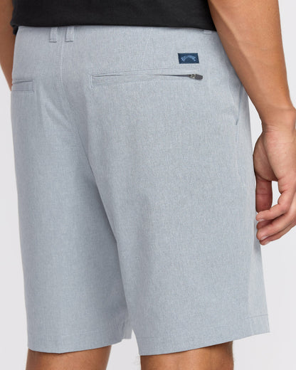 Billabong Men's Crossfire Submersible 19\" Hybrid Shorts - Slate Blue