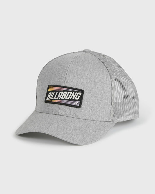 Billabong Men's Walled Trucker Hat - Dark Gray