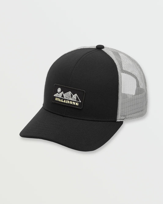 Billabong Men's A\/Div Range Trucker Hat - Black Gray