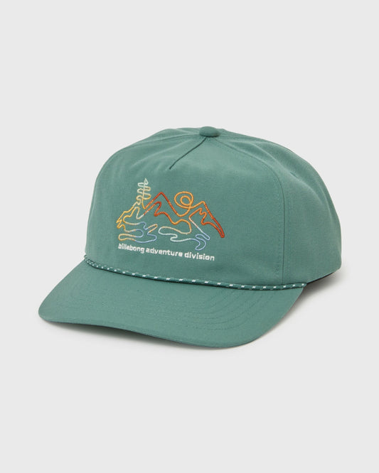 Billabong Men's Adiv Strapback Hat - Sea Green